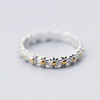 The S925 Silver Stackable Flower Band