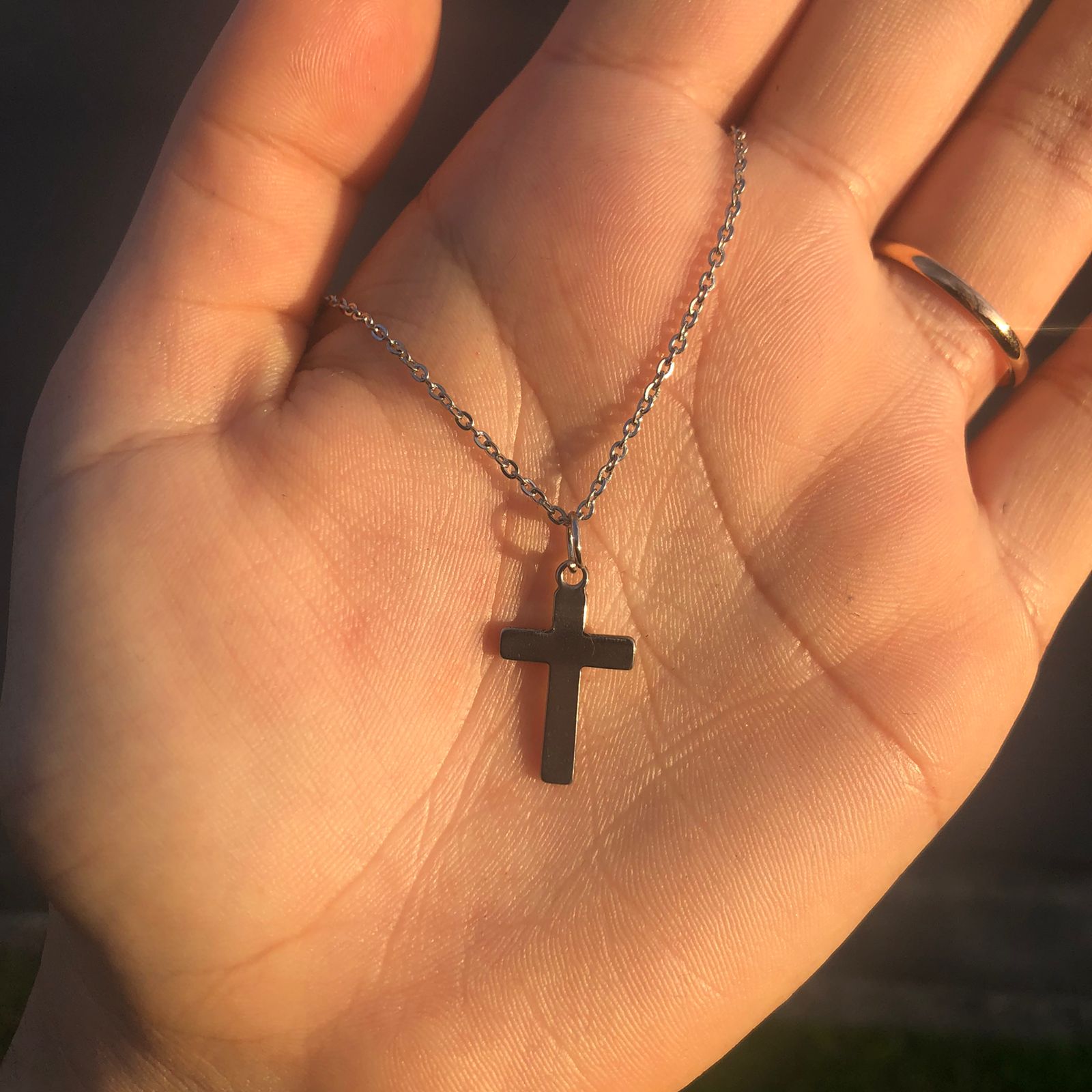 The Stainless Steel 2cm Cross Necklace - You Love It | Shop Online