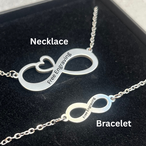 Personalised Engraved Infinity Gift Set Johannesburg