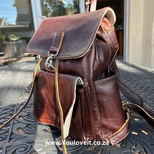 Pretoria Stunning Genuine Leather Backpacks for sale