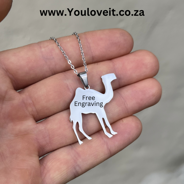 Camel Necklace (Free Engraving)