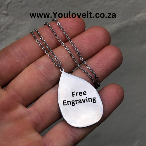 Ayatul Kursi Teardrop Necklace | Athlone