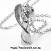 The Stainless Steel Angel Pendant Keepsake Urn Necklace | Yuu Love It | Cremation jewellery for sale in Western Cape, South Africa