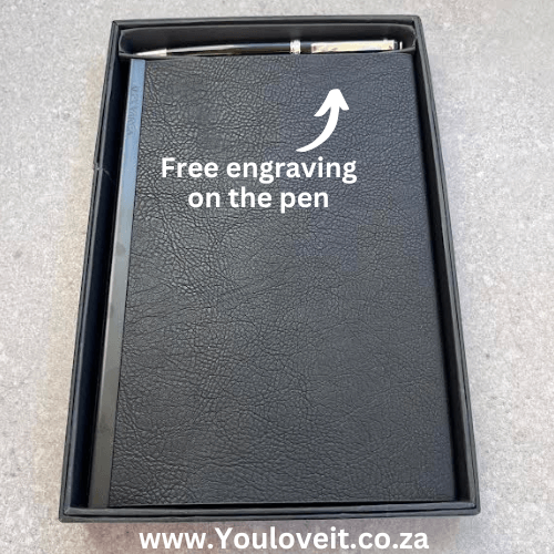 (Free Engraving) Alex Varga Notebook + Engraves Alex Varga Pen + Gift-Box1